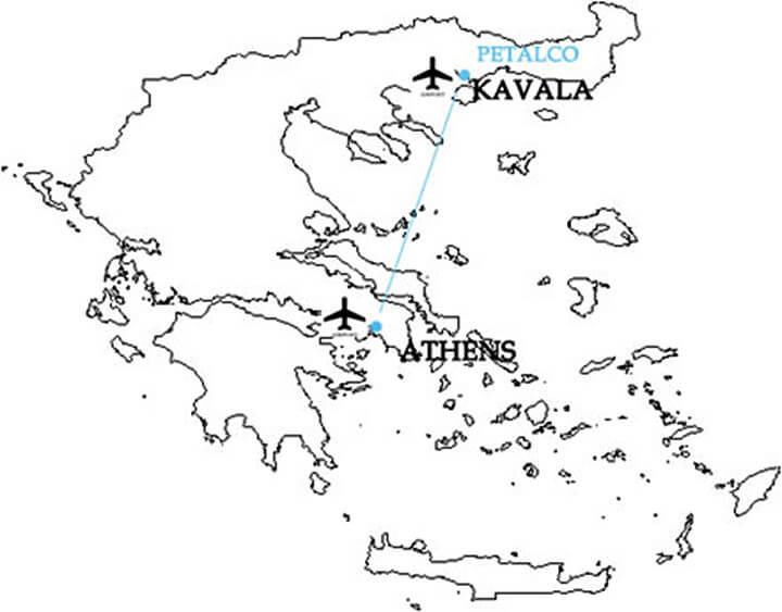 Petalco map